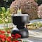 Glitzhome® 18" Multi-Functional Terrazzo Garden Stool